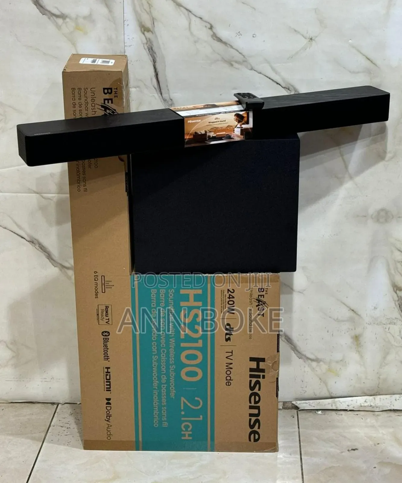 *Hisense Soundbar Hs2100* the Beast With Wireless