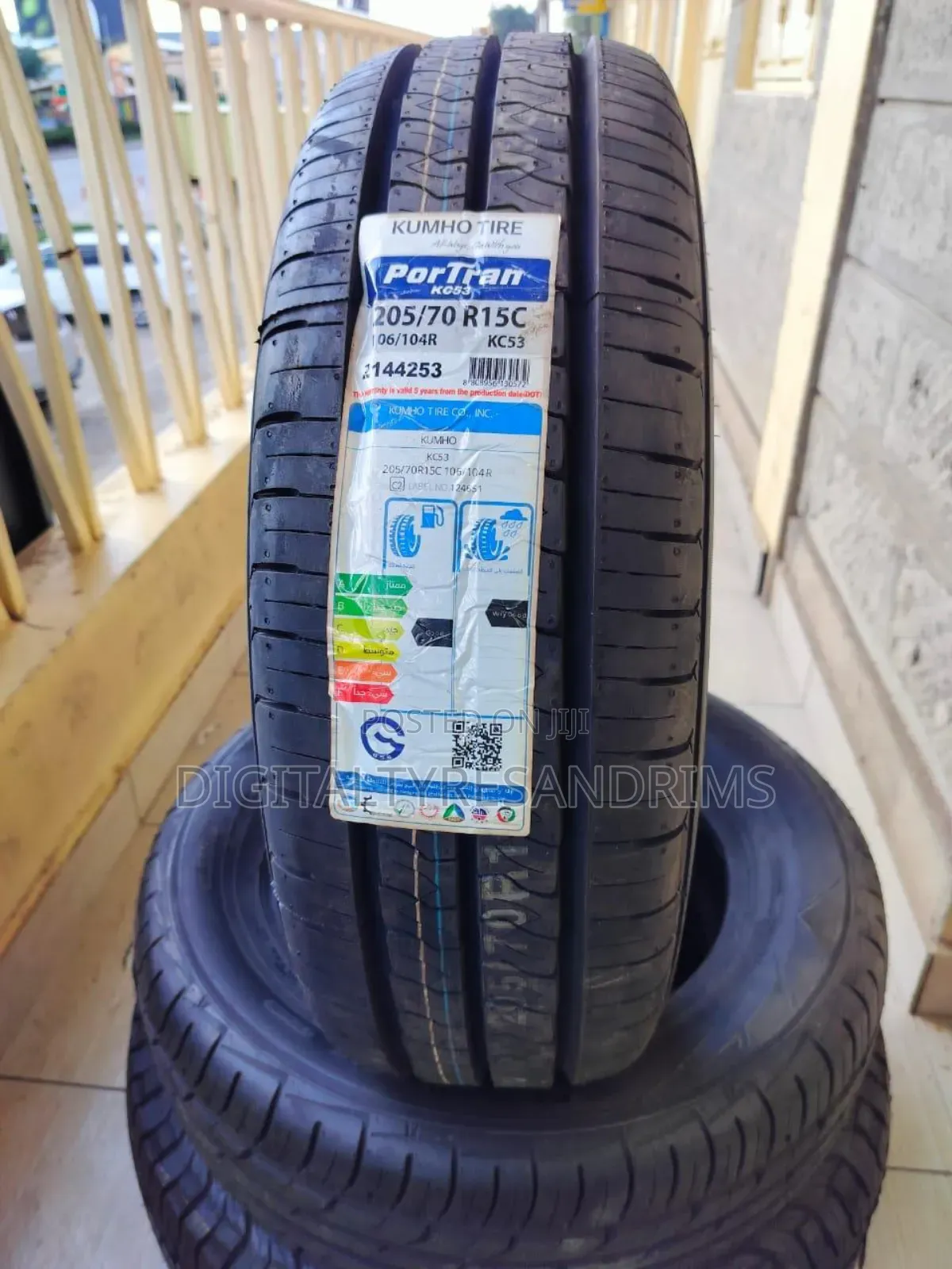 205/70r15 Kumho Tyres Brand New Made in Korea