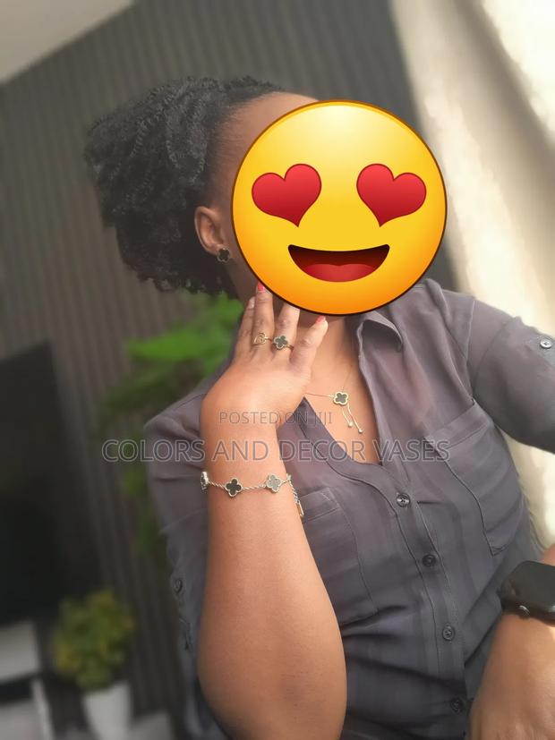 Set of Ring, Earrings, Necklace and Bracelet