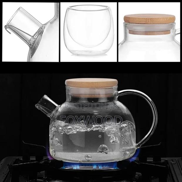 Glass Teapot 1l Available - thumbnail 4