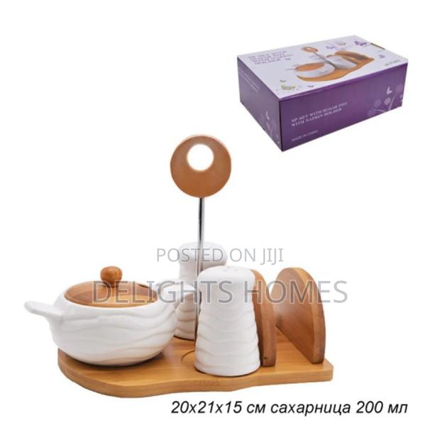 Ceramic Cruets Napkin Holder_pa - thumbnail 2
