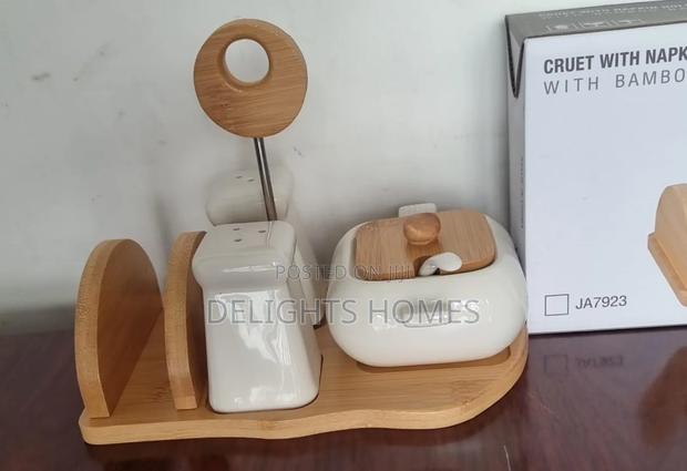 Ceramic Cruets Napkin Holder_pa - thumbnail 3