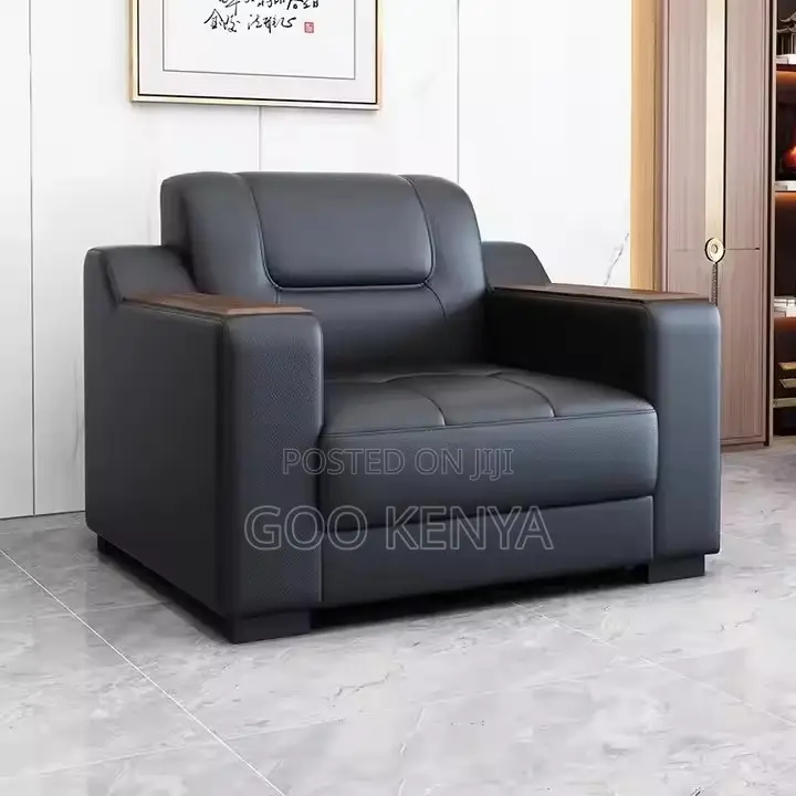 Office Sofa ; Leather Sofa Set for Office Reception