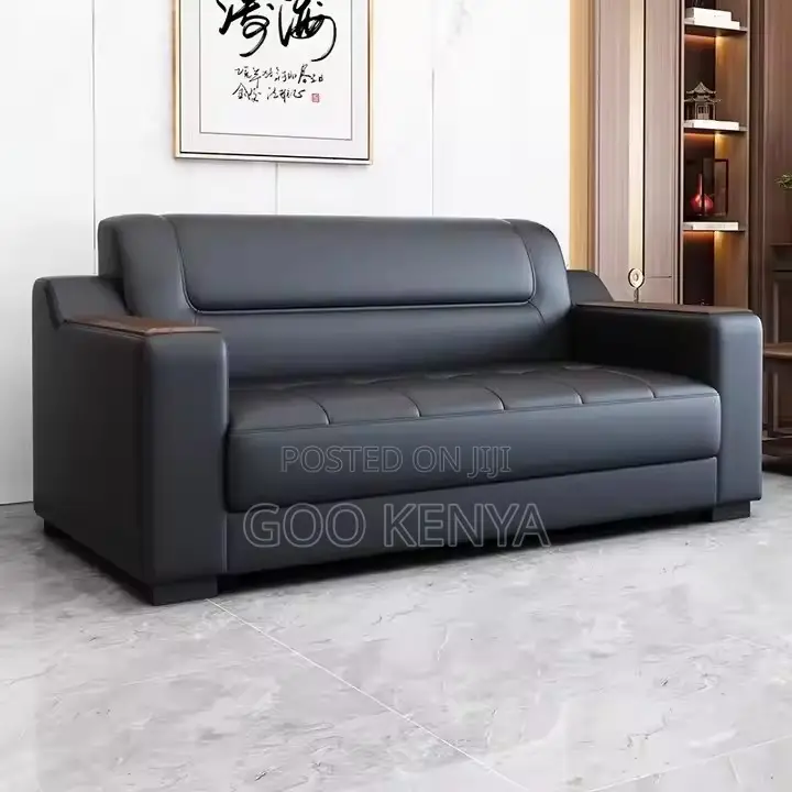 Office Sofa ; Leather Sofa Set for Office Reception