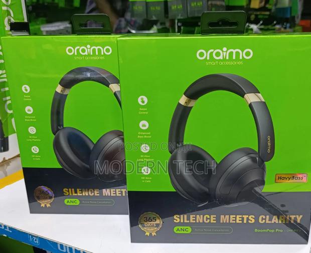 Oraimo Boompop Pro Anc Over-Ear Headphones