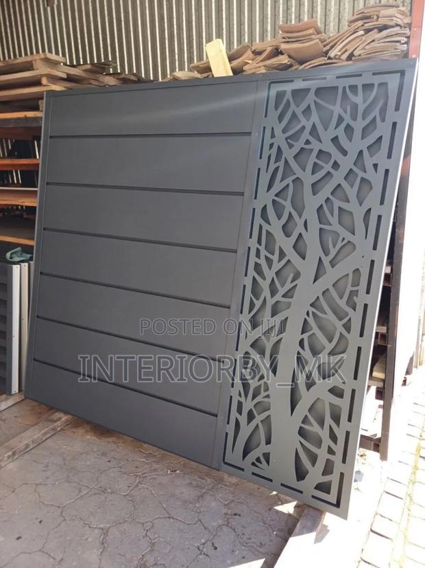 Elegant CNC Sliding Gate - main view