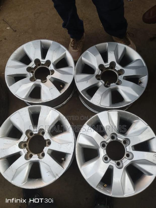 Toyota Hillux Rims Used Size 17"At Affordable Cost