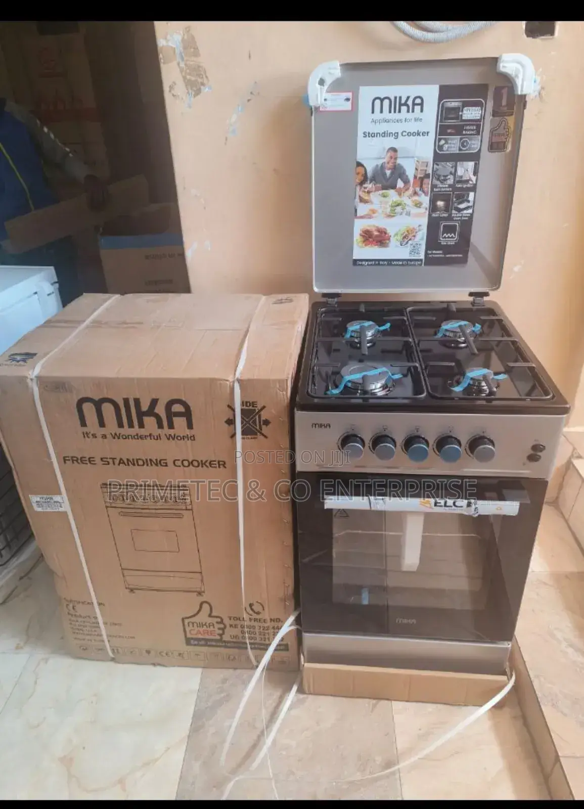 Mika All Gas Free Standing Cooker 50cm*60cm