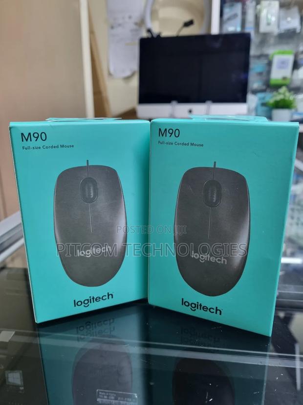 Logitech M90 Full Size Corded Mouse - thumbnail 4