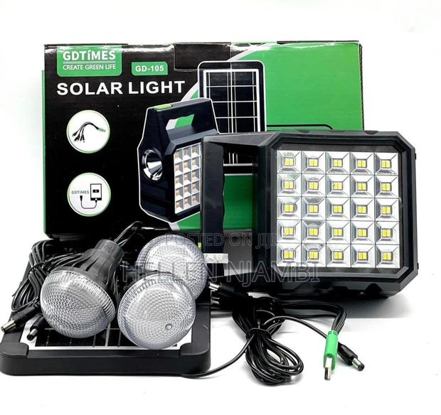 Js-105 Gd Times Solar Light System With 3led Lights - main view
