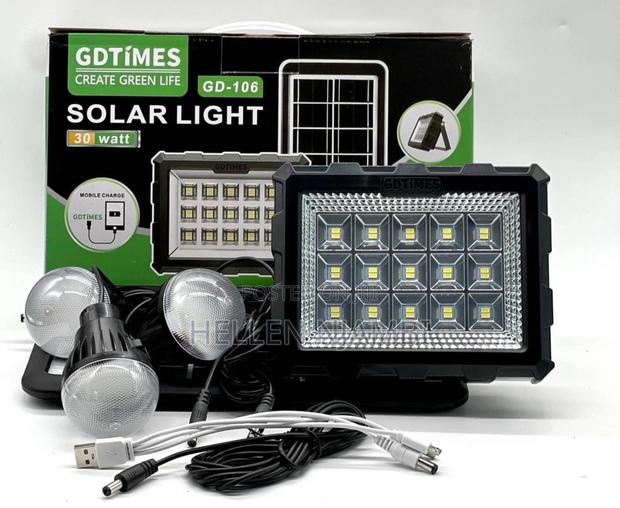 Gd Times Js-106 With 3led Bulbs Solar Light System - main view