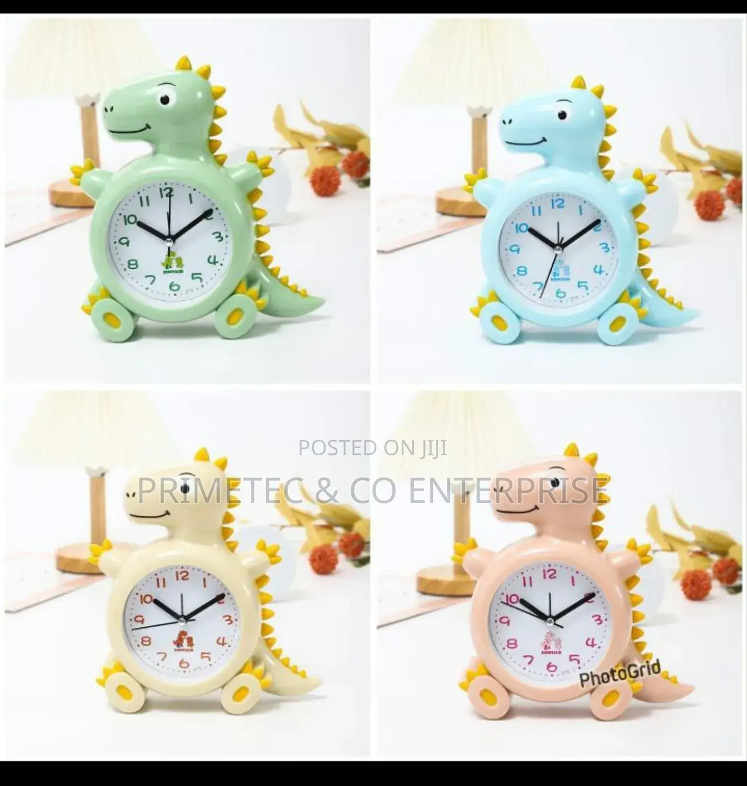 Cute Dinosaur Alarm Clock for Kids