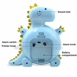 Cute Dinosaur Alarm Clock for Kids