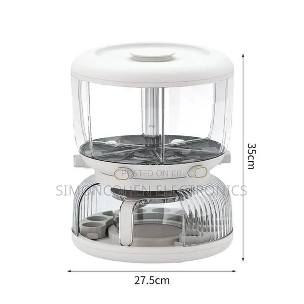 Partitioned Rotating Cereal Dispenser - thumbnail 2