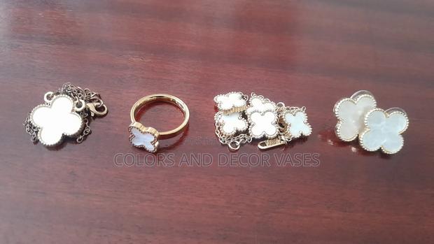 Flower Ring, Bracelet, Necklace and Earrings - thumbnail 2
