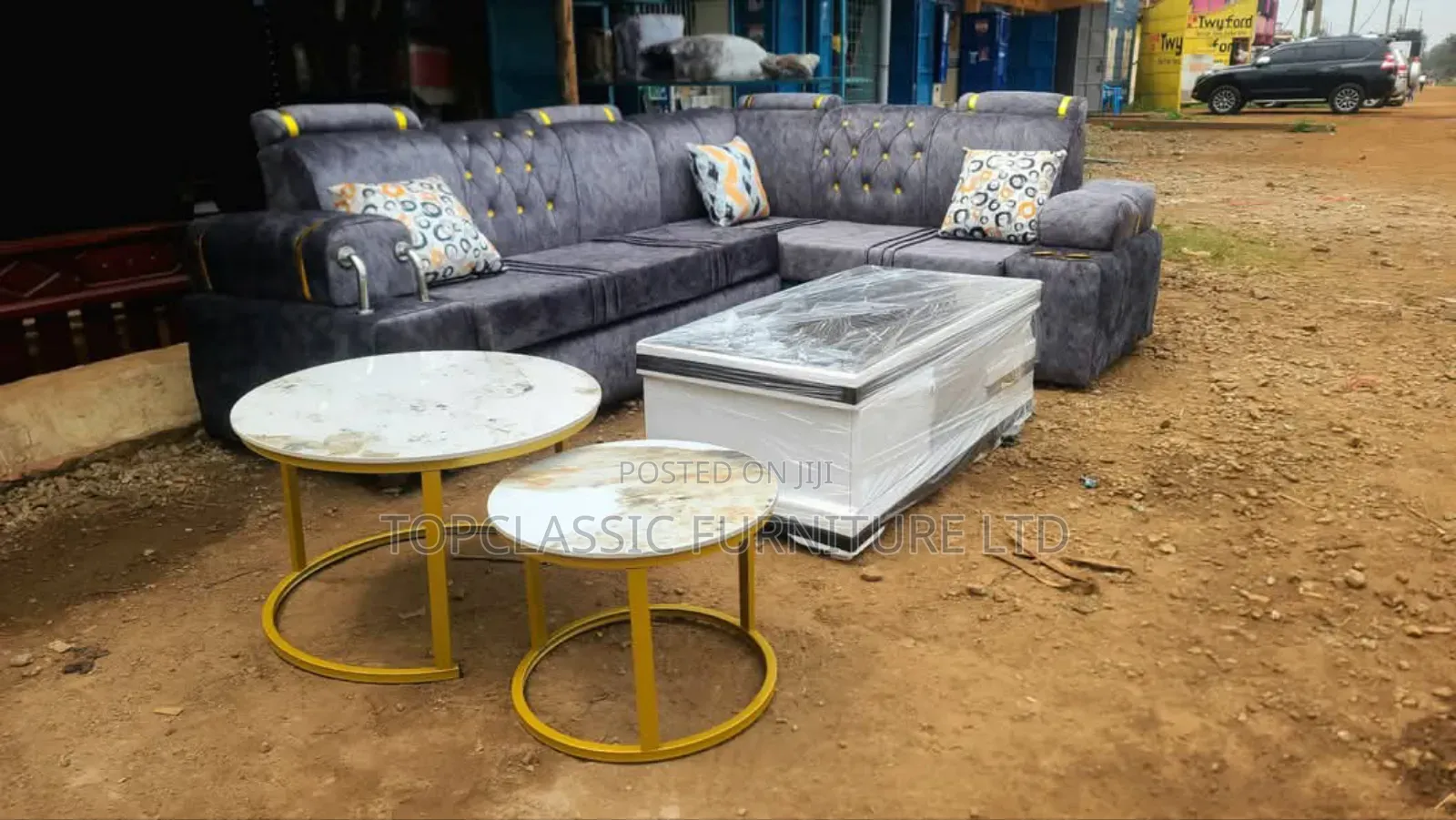 L Seat / L Shaped 6seater