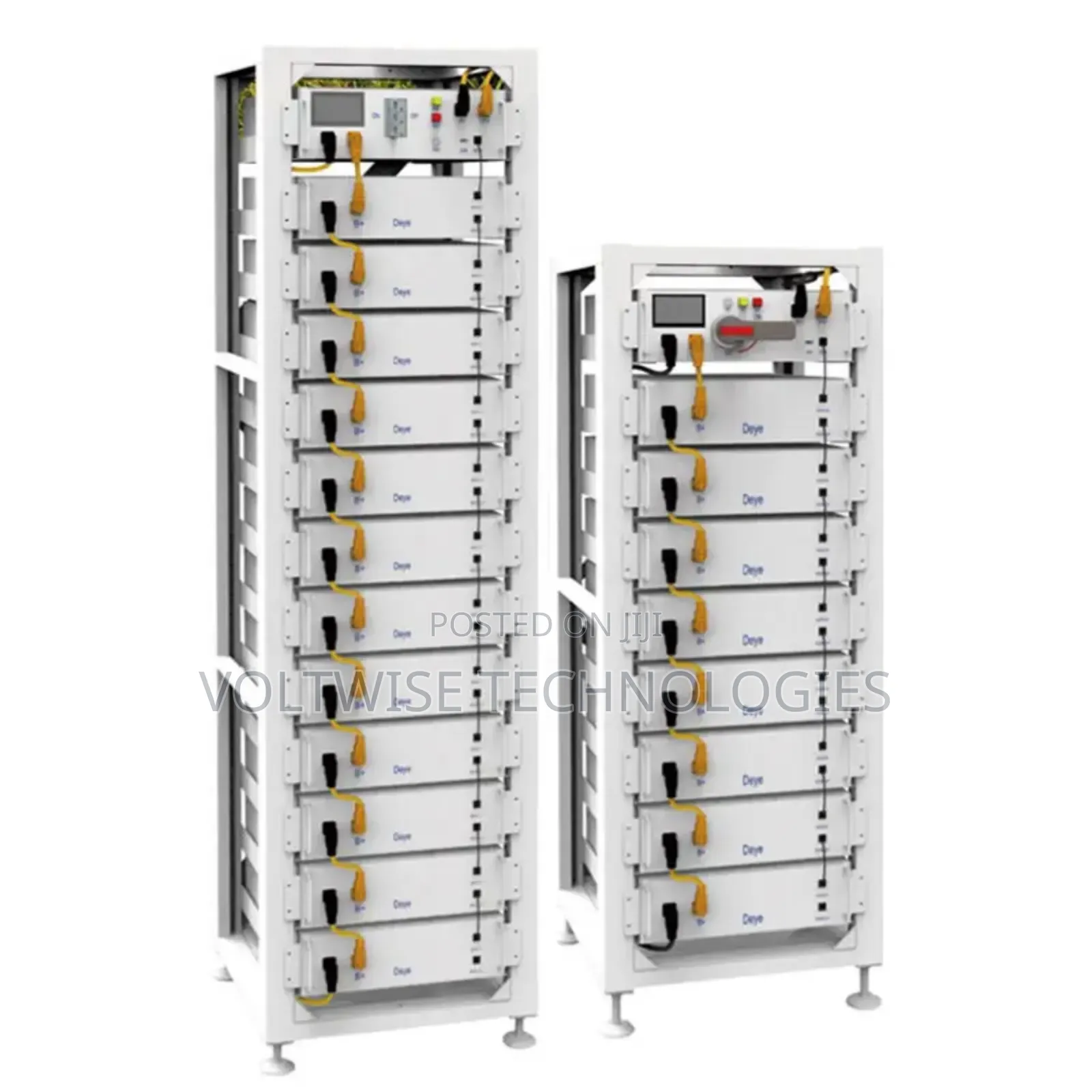 Deye Boss-G Series 51.2v Lithium Battery Rack 96kwh