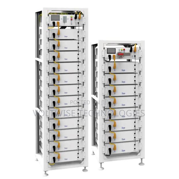 Deye Boss-G Series 51.2v Lithium Battery Rack 96kwh