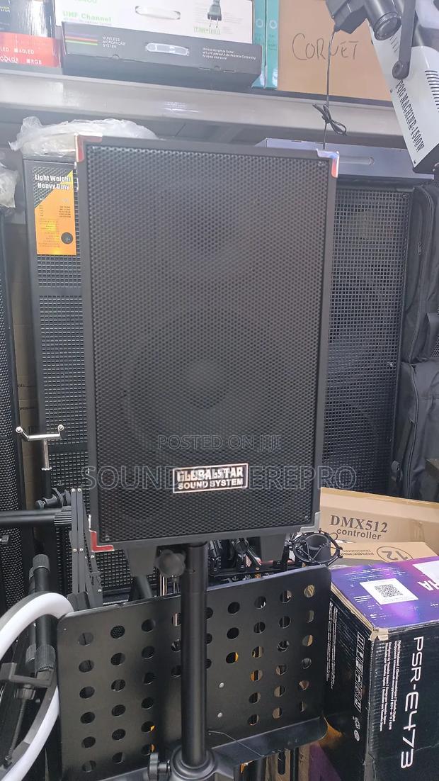 Global Star 8 Inch Active Speaker - main view
