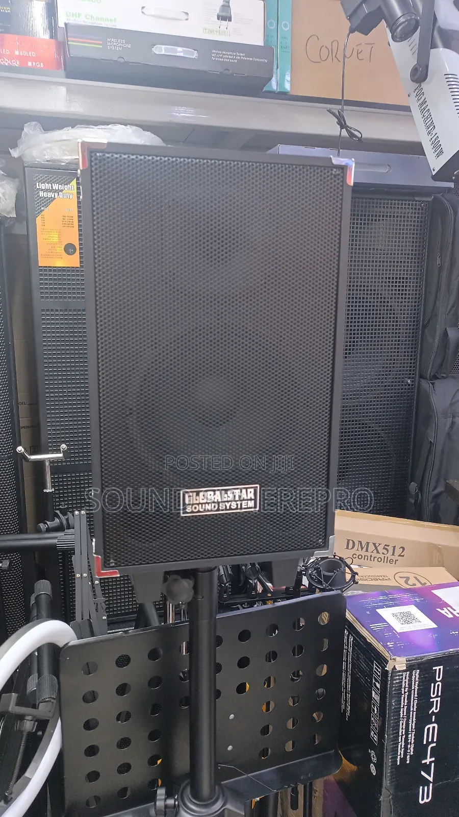 Global Star 8 Inch Active Speaker