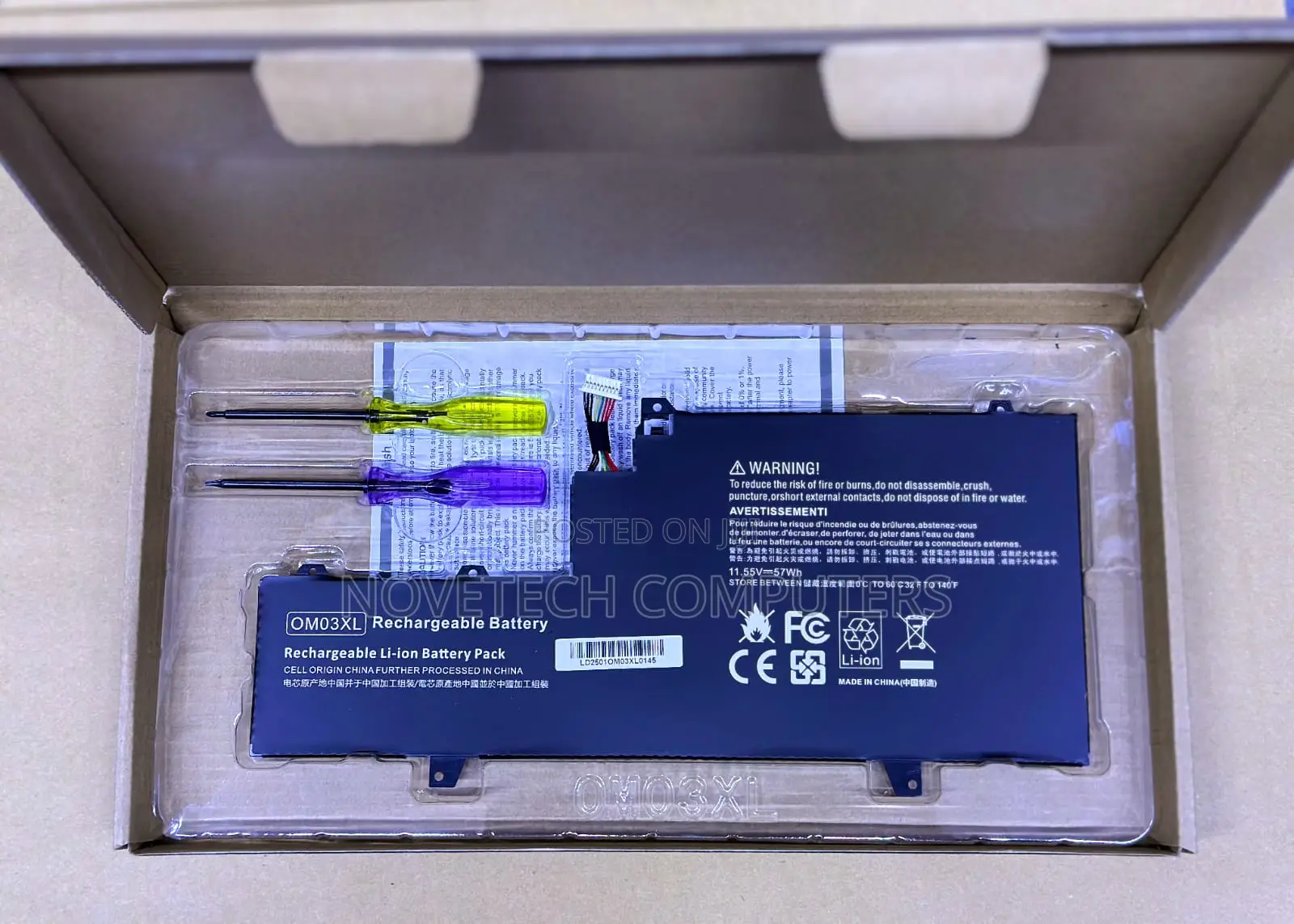 Hp 1030 G2 Om03xl Battery