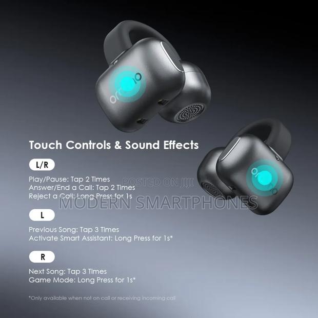 Oraimo Opensnap N Open-Ear True Wireless Bluetooth Earbuds - thumbnail 2