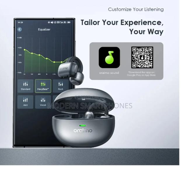 Oraimo Opensnap N Open-Ear True Wireless Bluetooth Earbuds - thumbnail 3