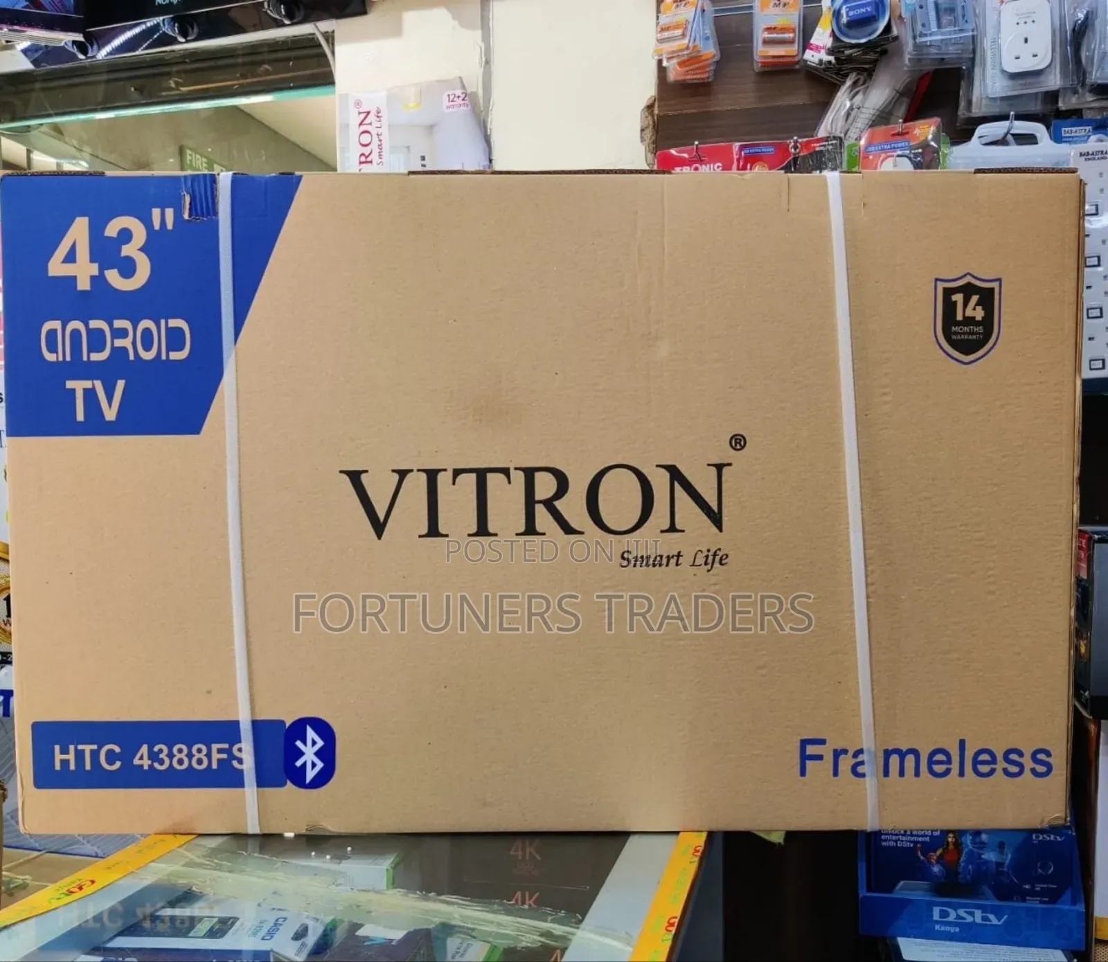Tv Frameless Full Hd Vitron 43