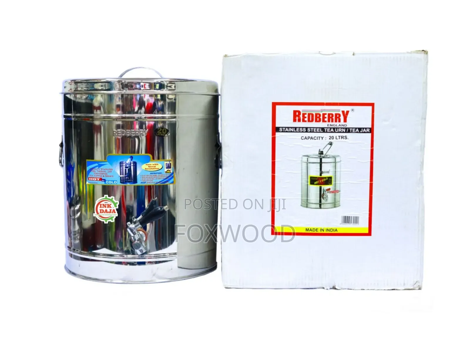 Redberry Stainless Steel Tea Urn 20litres