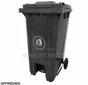 100l Medical Industrial Grade Garbage Bin With Wheels
