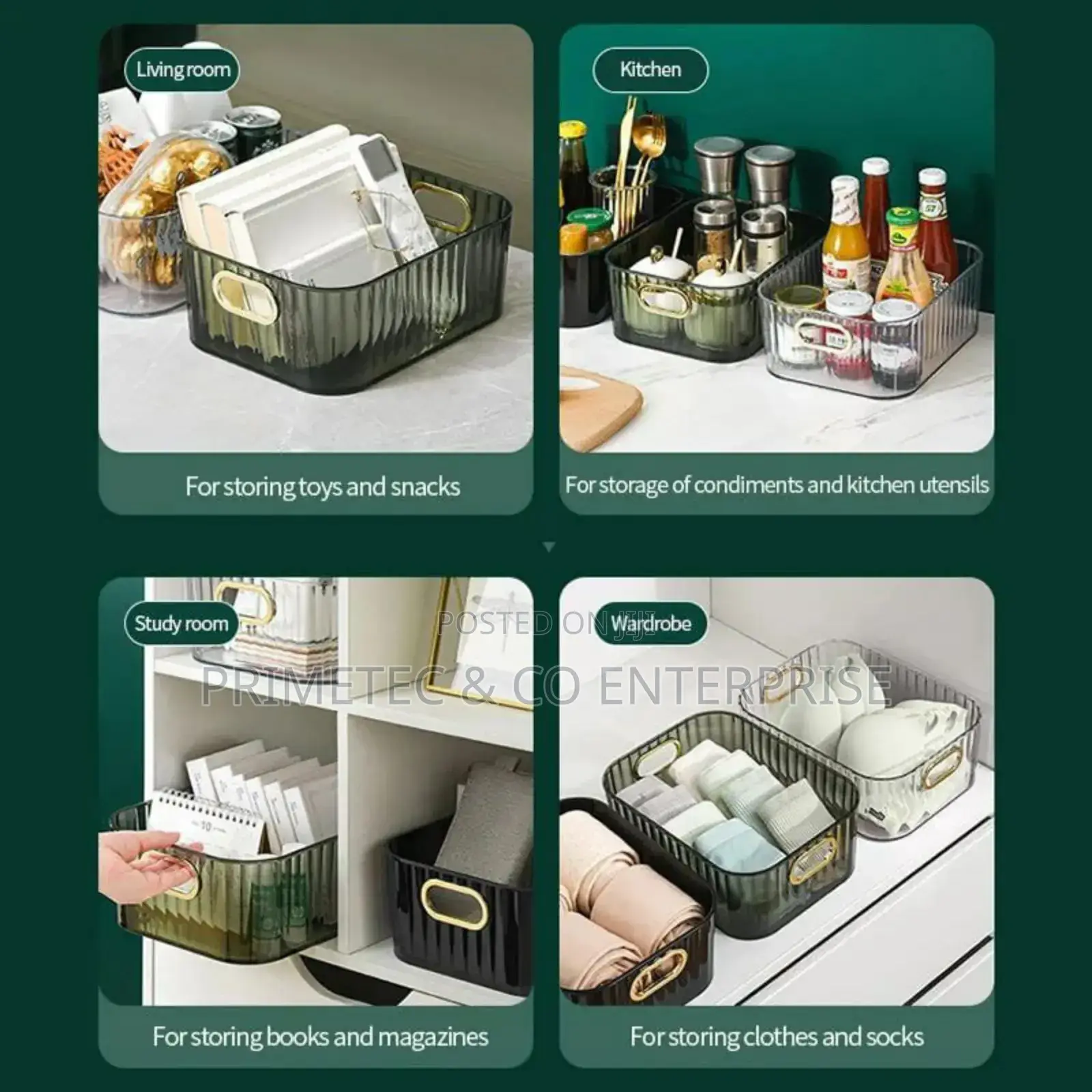 Multipurpose /Spice/ Makeup / Bathroom Organizer