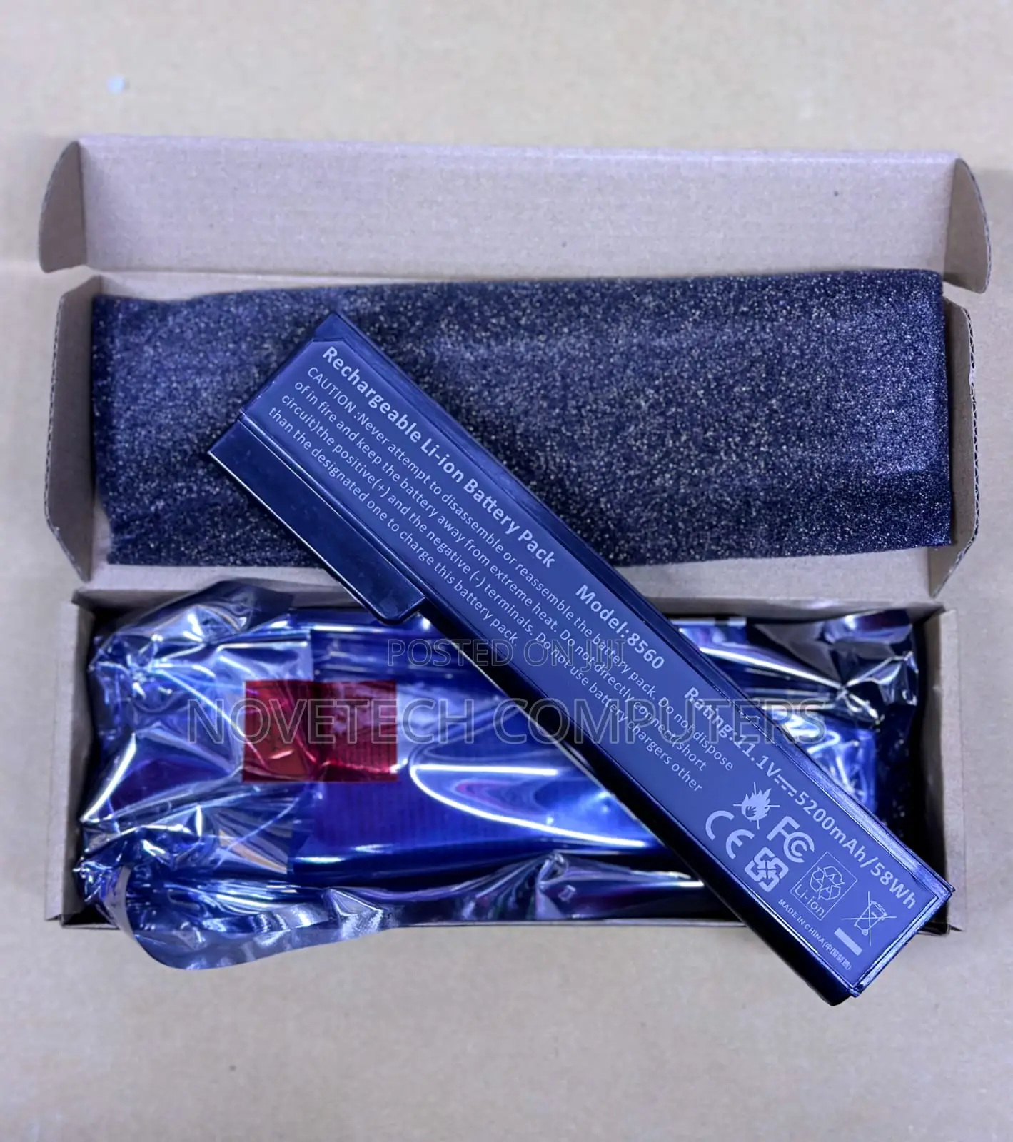 Hp Elitebook 8460p , 8470p Laptop Battery
