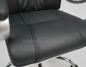 Office Chair: Modern Director’S Office Armchair-Pu Leather
