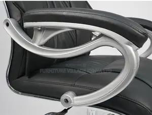 Office Chair: Modern Director’S Office Armchair-Pu Leather