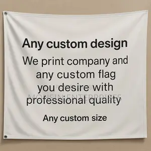 Professional Custom Company Flag Print– Any Design, Any Size