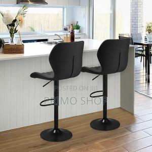 Barstool; Posh Adjustable Intricate Barstool - thumbnail 2