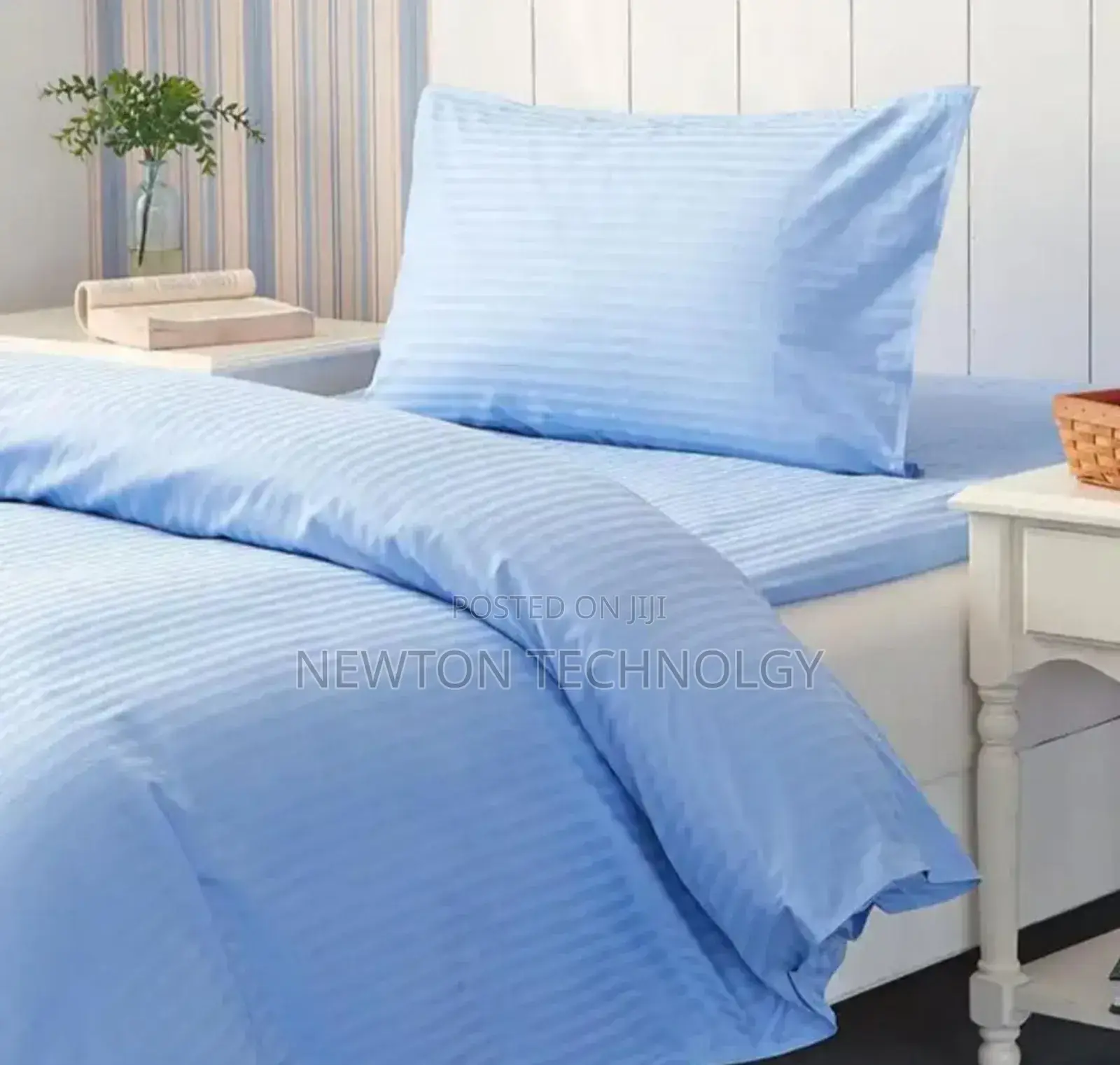 Stripped Cotton Bedsheets