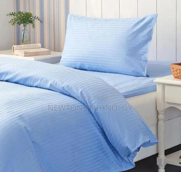 Stripped Cotton Bedsheets
