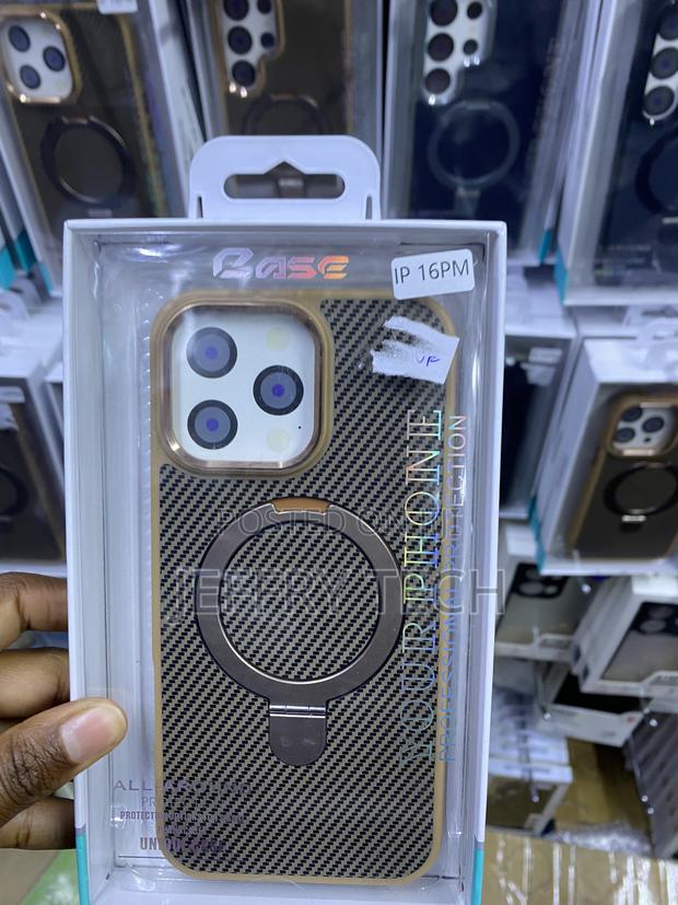 Jokitech iPhone 15 Promax Carbonfiber Ringstand Magsafe Case - main view