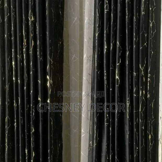 Black And Gold Curtains - main view