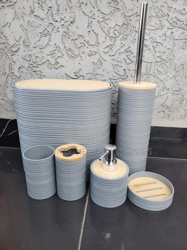 6 Pieces Bathroom Accessories Set - main view