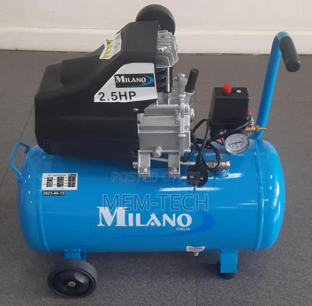 Milano Electric Air Compressor 2.5hp 25ltrs