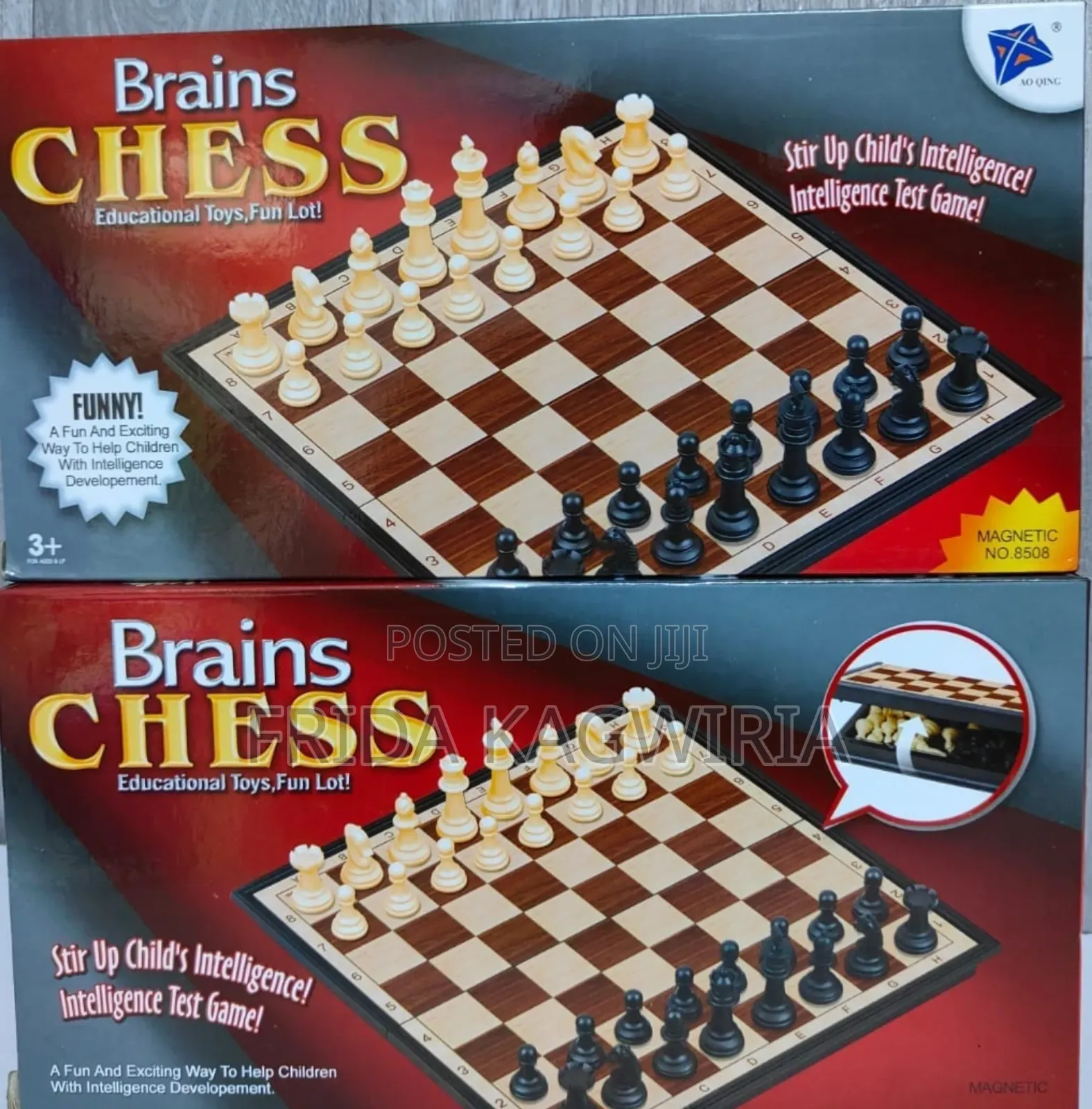 Brains Single Chess Game For Both Adults And Kids