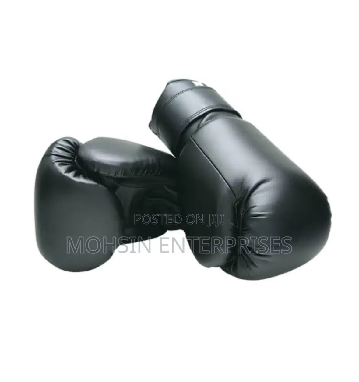 Professional Mma Boxing Gloves. Plain Black
