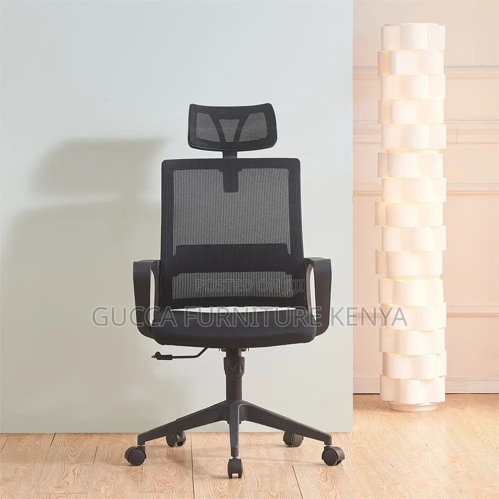 Office Chair: Home Comfort High-Back Orthopedic Mesh Seat