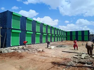 Container Stalls Delivered to Eldoret-Shopping Centre.