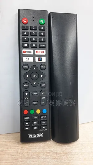 Vision+ Smart Tv Remote - Youtube,Nexflix Showmax Button