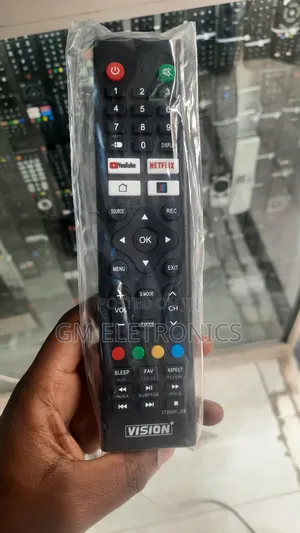 Vision+ Smart Tv Remote - Youtube,Nexflix Showmax Button