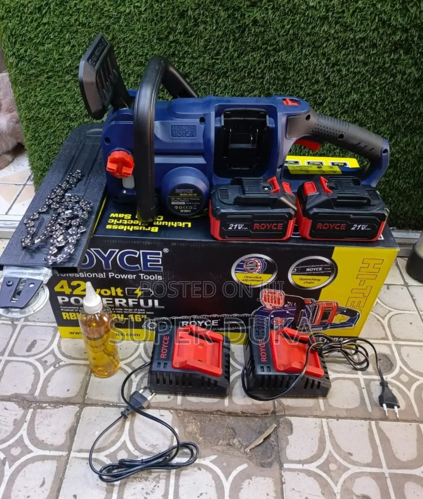 Royce Cordless Chainsaw. Powersaw
