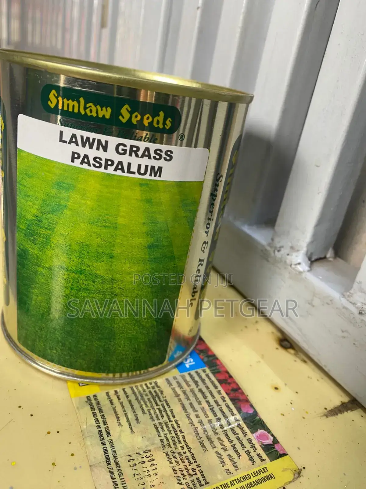Simlaw Seeds Lawn Grass Paspalum Grass Seeds - 250gm